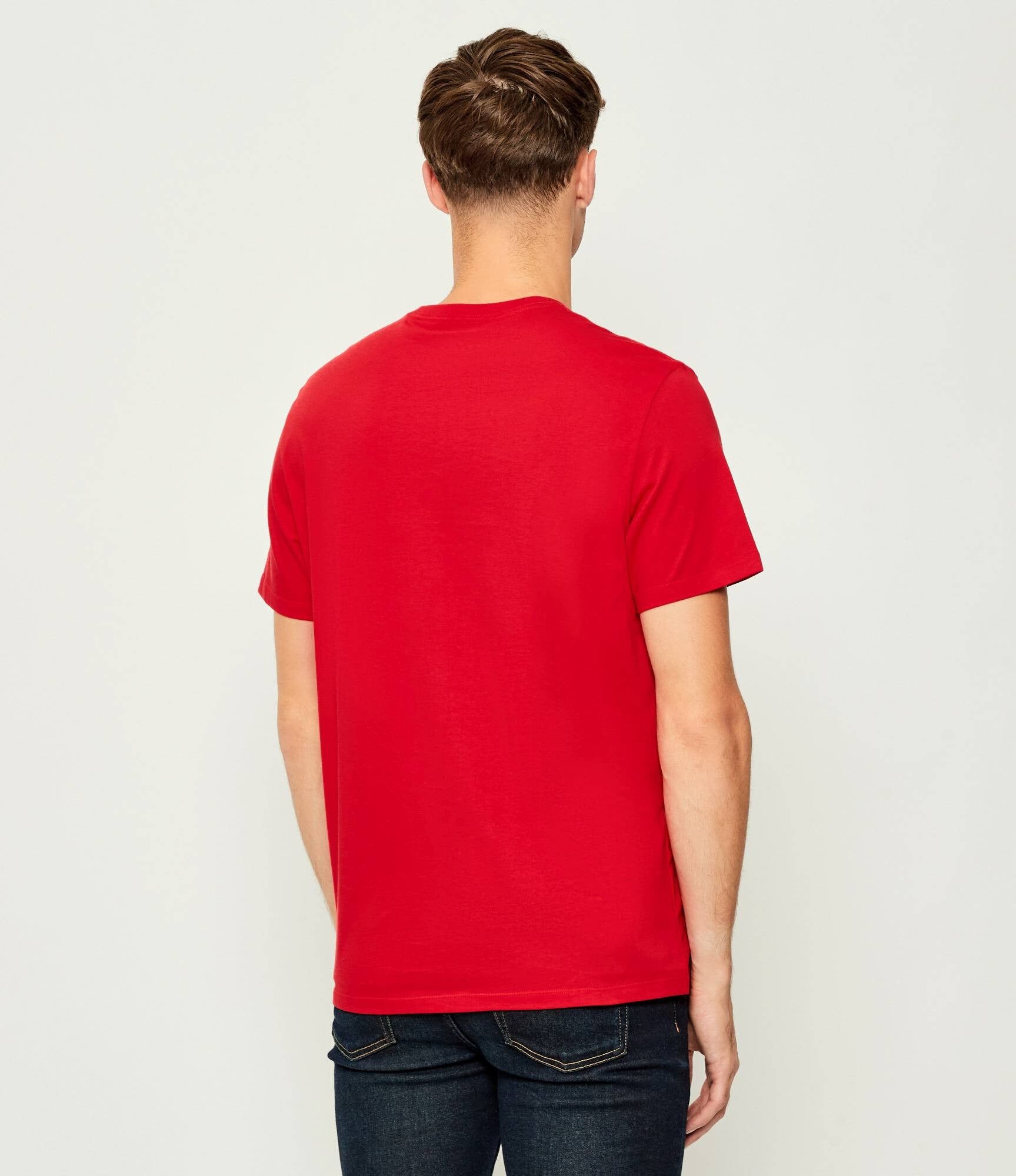 Calvin Klein T Shirt Lv04rd819g Red Vermelho_shot3