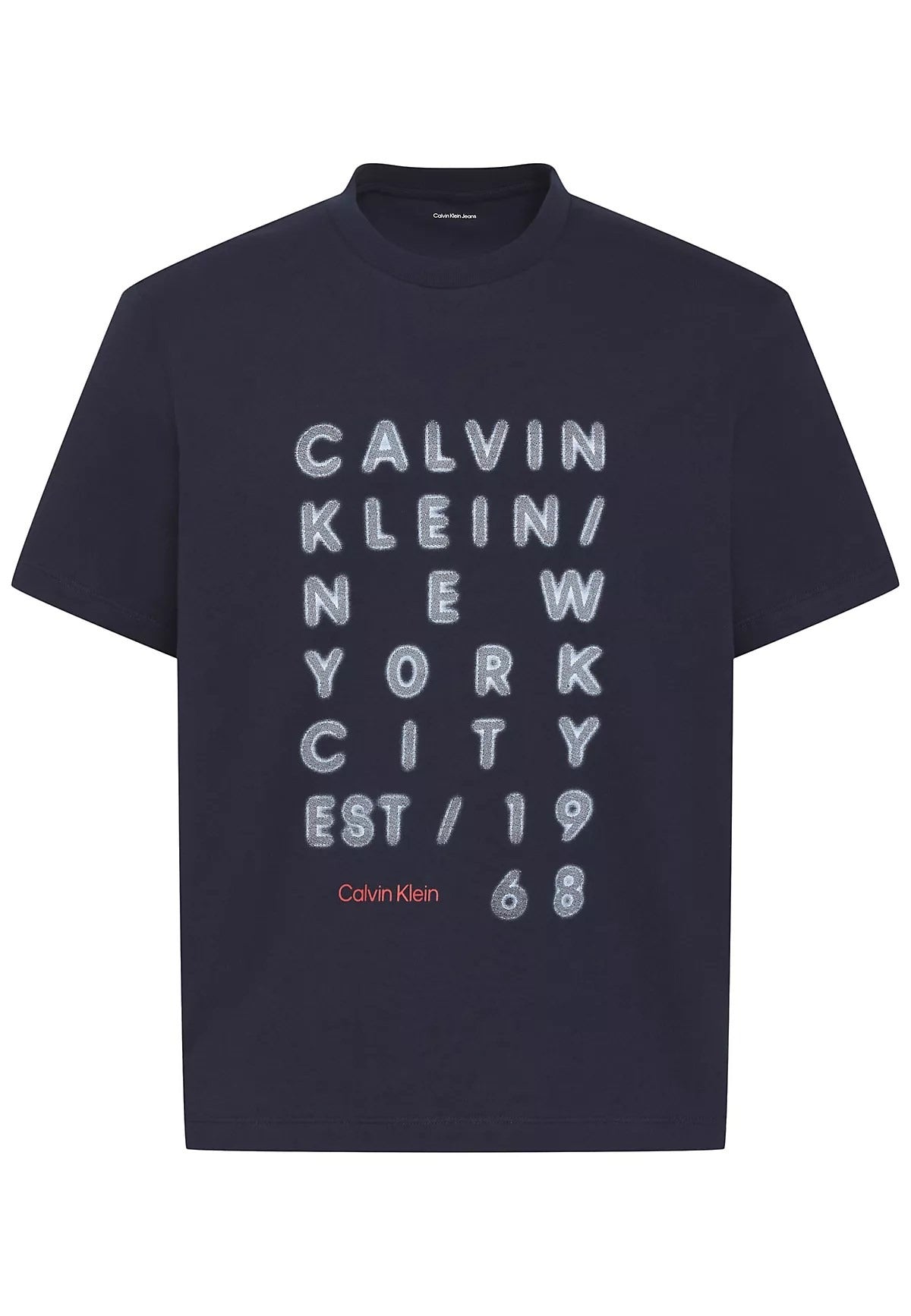 Calvin Klein T Shirt Lv04rf814g Navy Navy_shot3