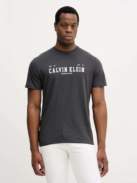 Calvin Klein T Shirt Lv14re817g Black Preto_shot2