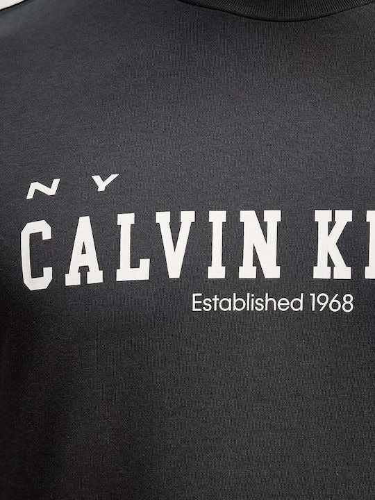 Calvin Klein T Shirt Lv14re817g Black Preto_shot4