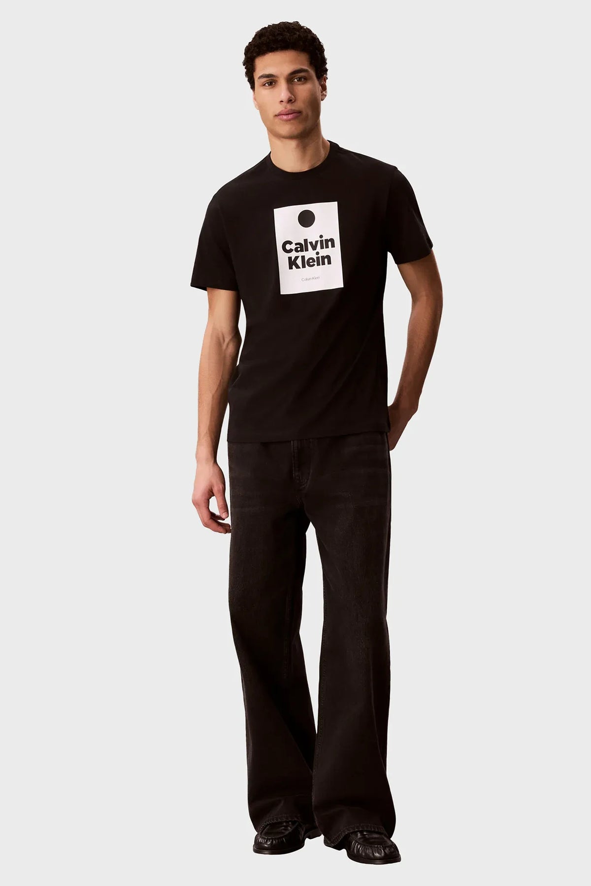 Calvin Klein T Shirt Lv14rf807g Black Preto_shot2