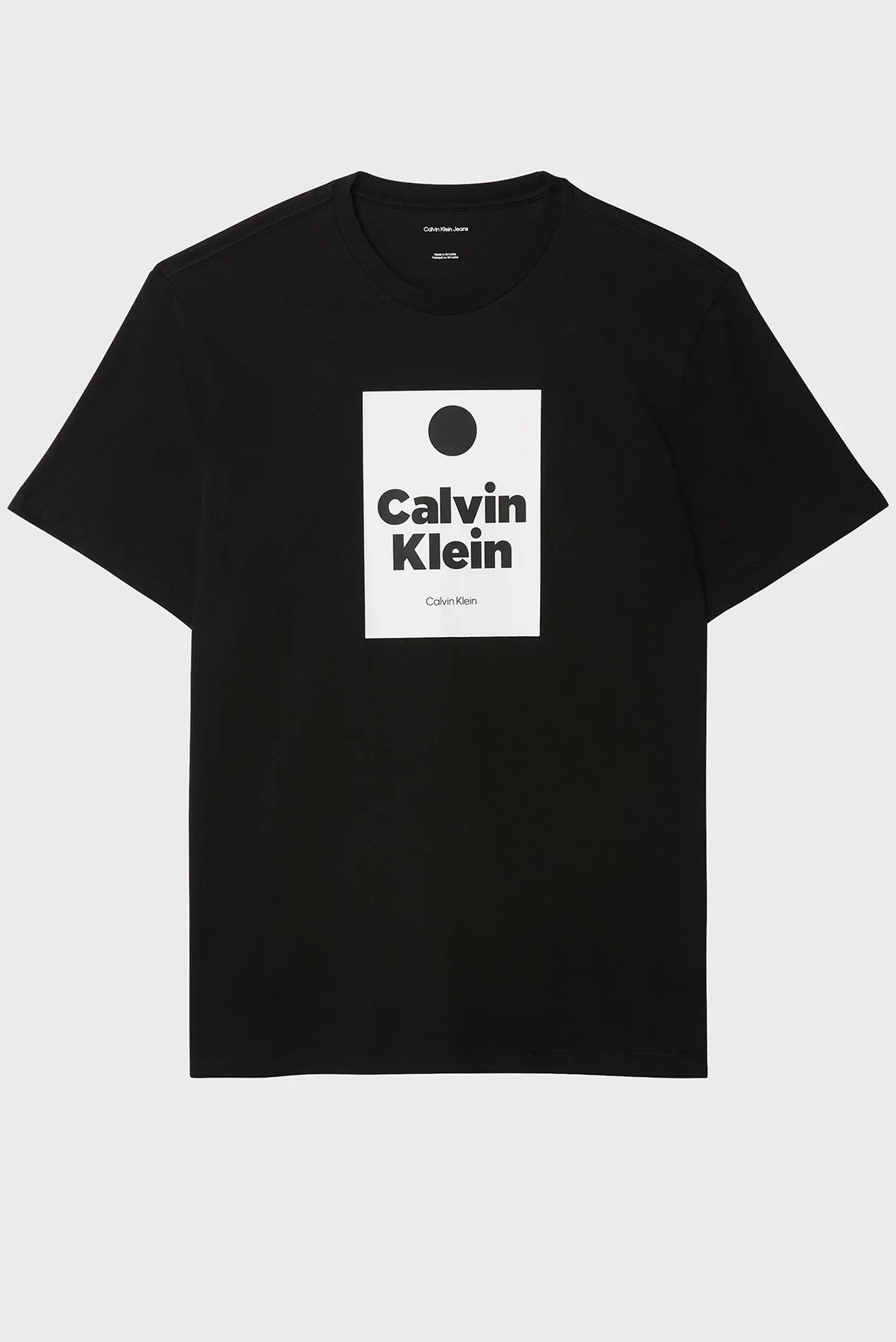 Calvin Klein T Shirt Lv14rf807g Black Preto_shot5