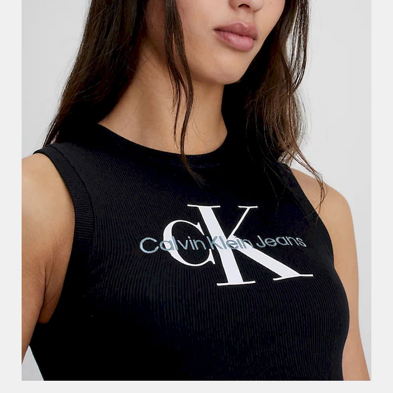 Calvin Klein Top J20j221521 Black Preto Shot2