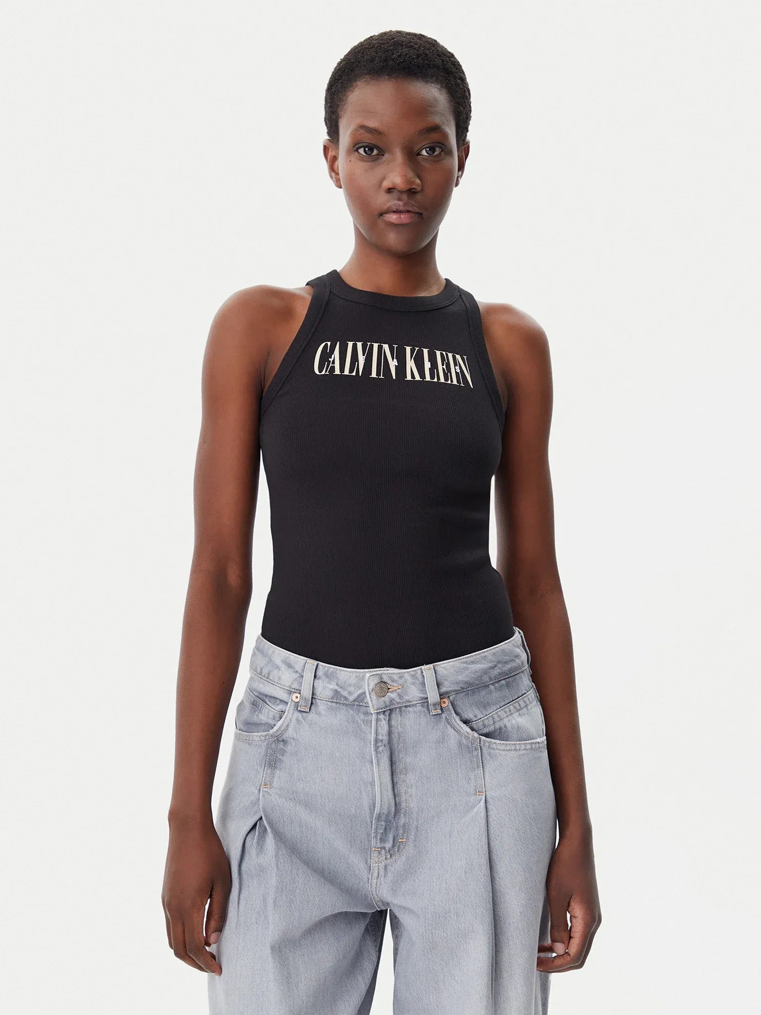 Calvin Klein Top J20j225520 Black Preto_shot1