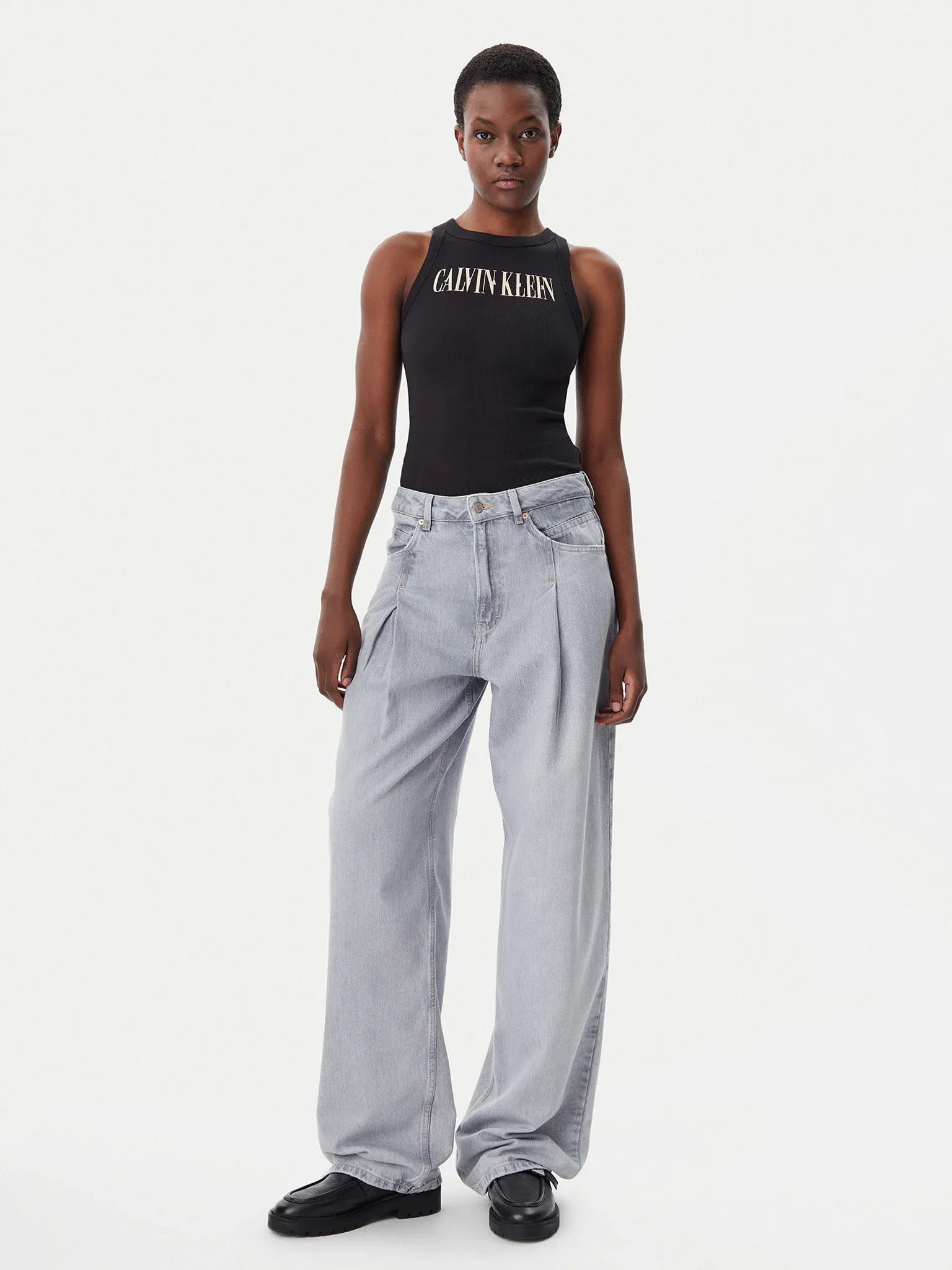 Calvin Klein Top J20j225520 Black Preto_shot2