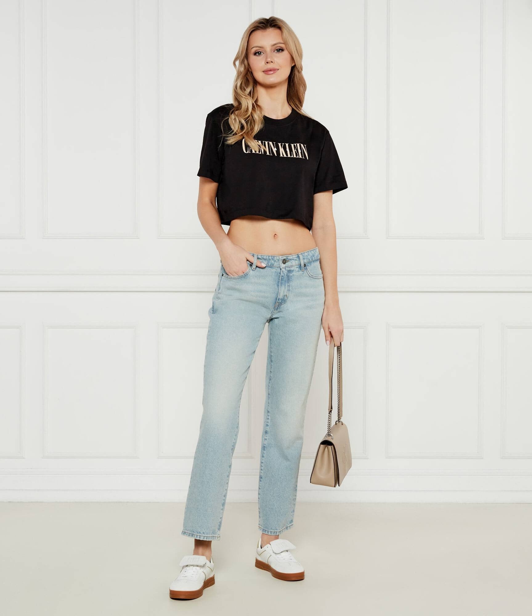 Calvin Klein Top J20j225578 Black Preto_shot2