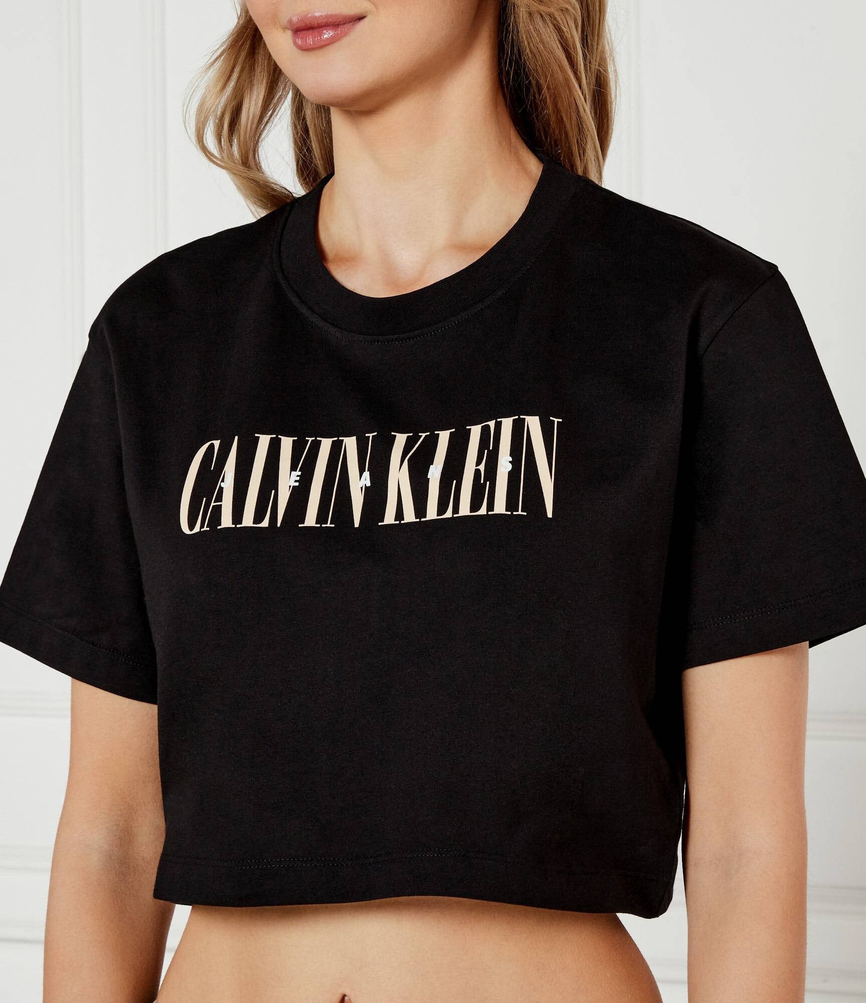 Calvin Klein Top J20j225578 Black Preto_shot4