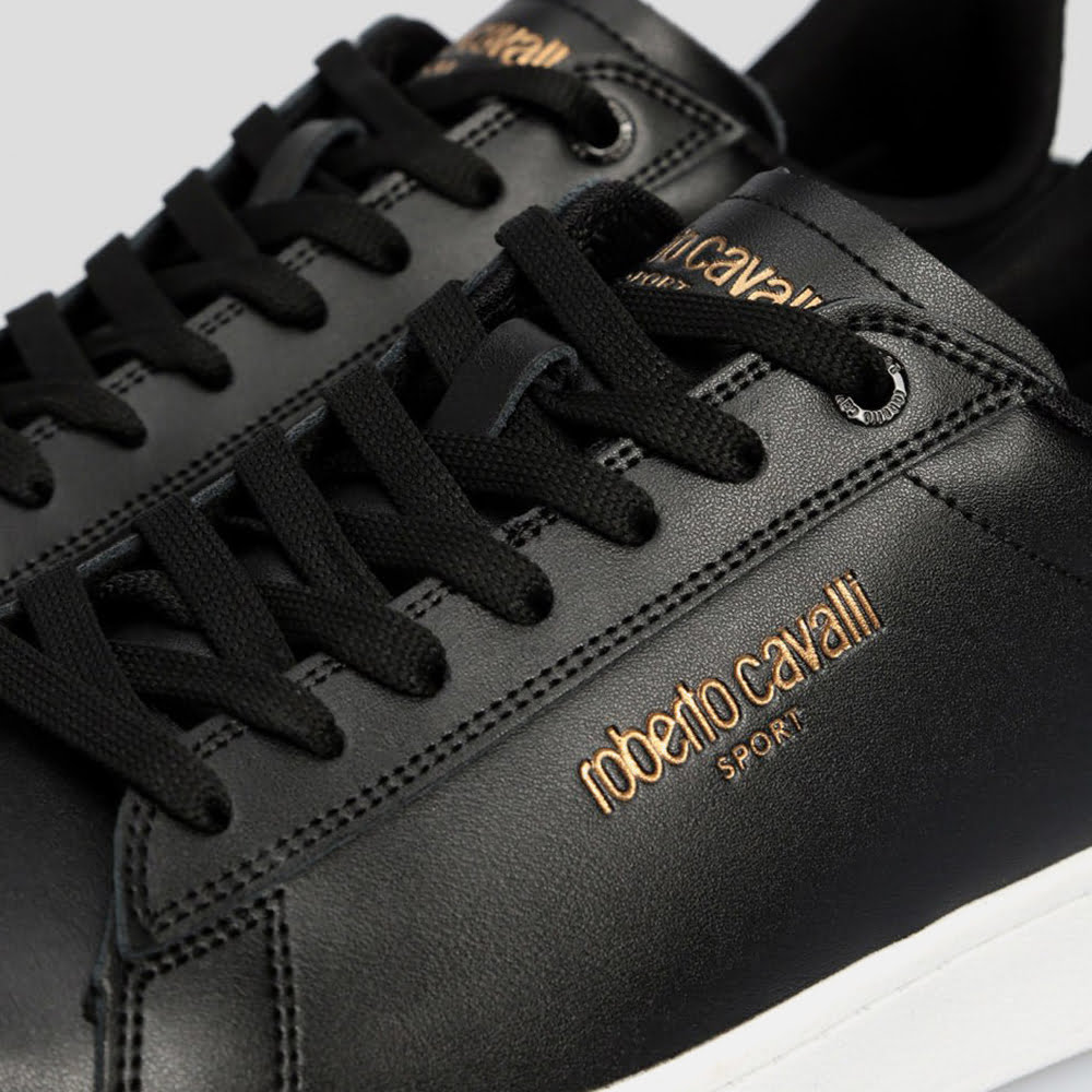 Cavalli Sapatilhas Sneakers Rcm014005 Black Preto Shot11
