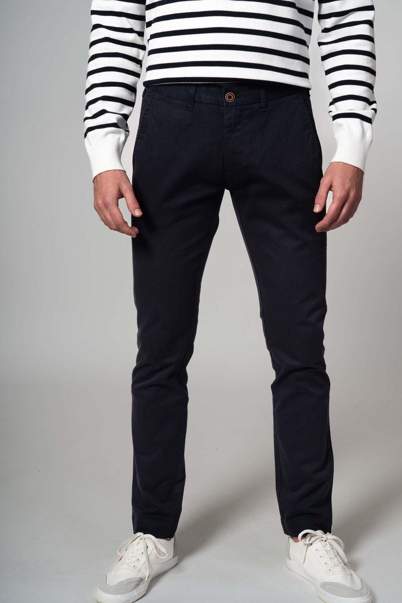 Clk Polo Calcas Trousers Clkpolo 48369 Navy Navy_shot1