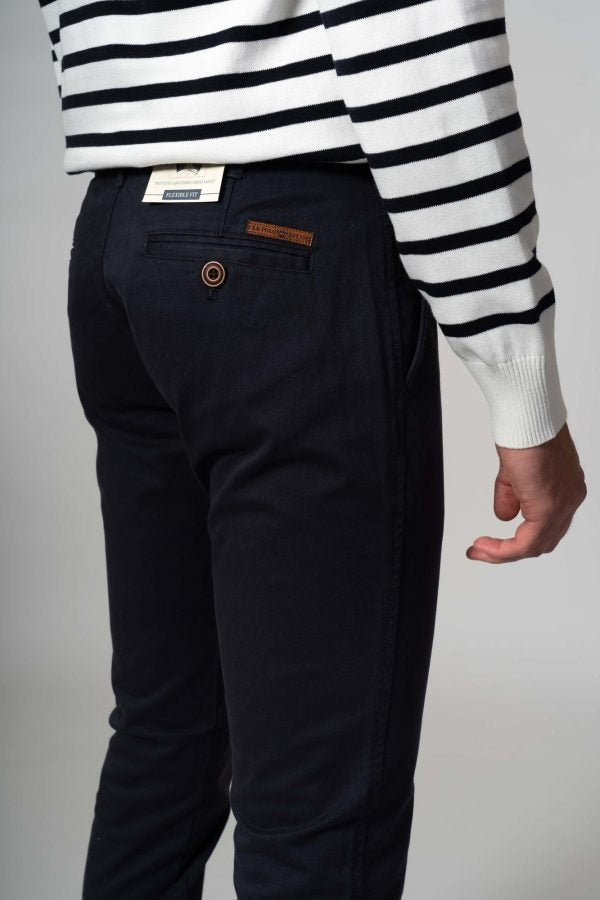 Clk Polo Calcas Trousers Clkpolo 48369 Navy Navy_shot2