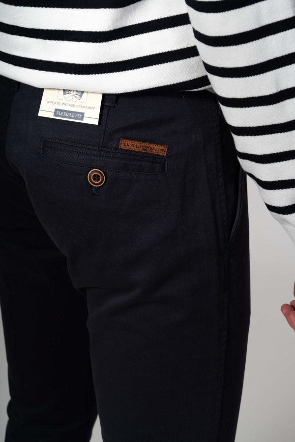 Clk Polo Calcas Trousers Clkpolo 48369 Navy Navy_shot3