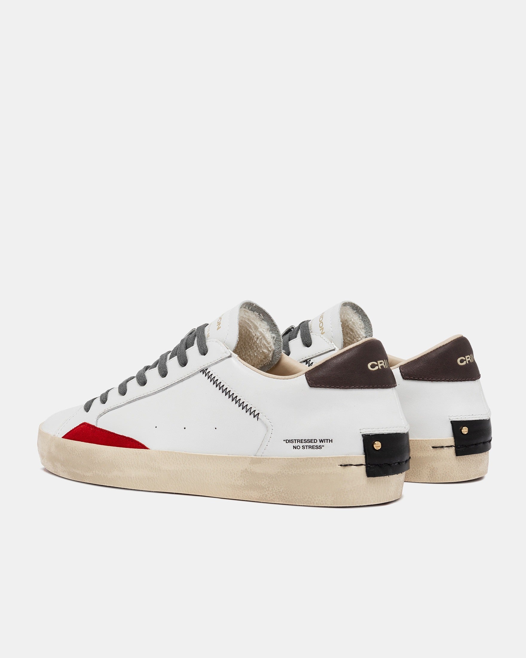 Crime London Sapatilhas Sneakers Shoes 15001aa7 White Red Branco Vermelho_shot3