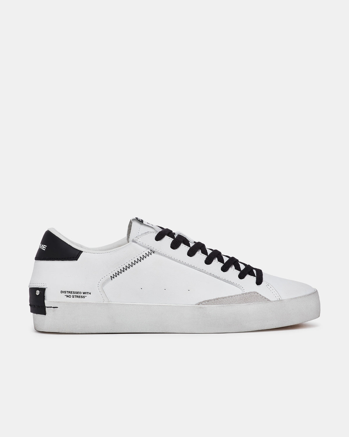Crime London Sapatilhas Sneakers Shoes 16001pp5 Whi Black Branco Preto_shot1