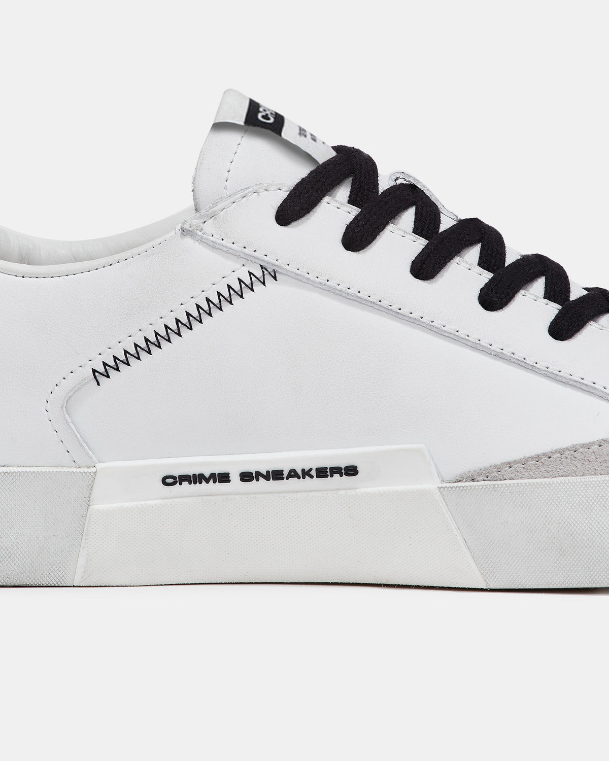 Crime London Sapatilhas Sneakers Shoes 16001pp5 Whi Black Branco Preto_shot6