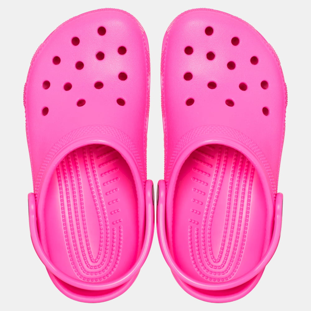 Crocs Sandálias Shoes Classickid Candy Pink Rosa Candy Shot1
