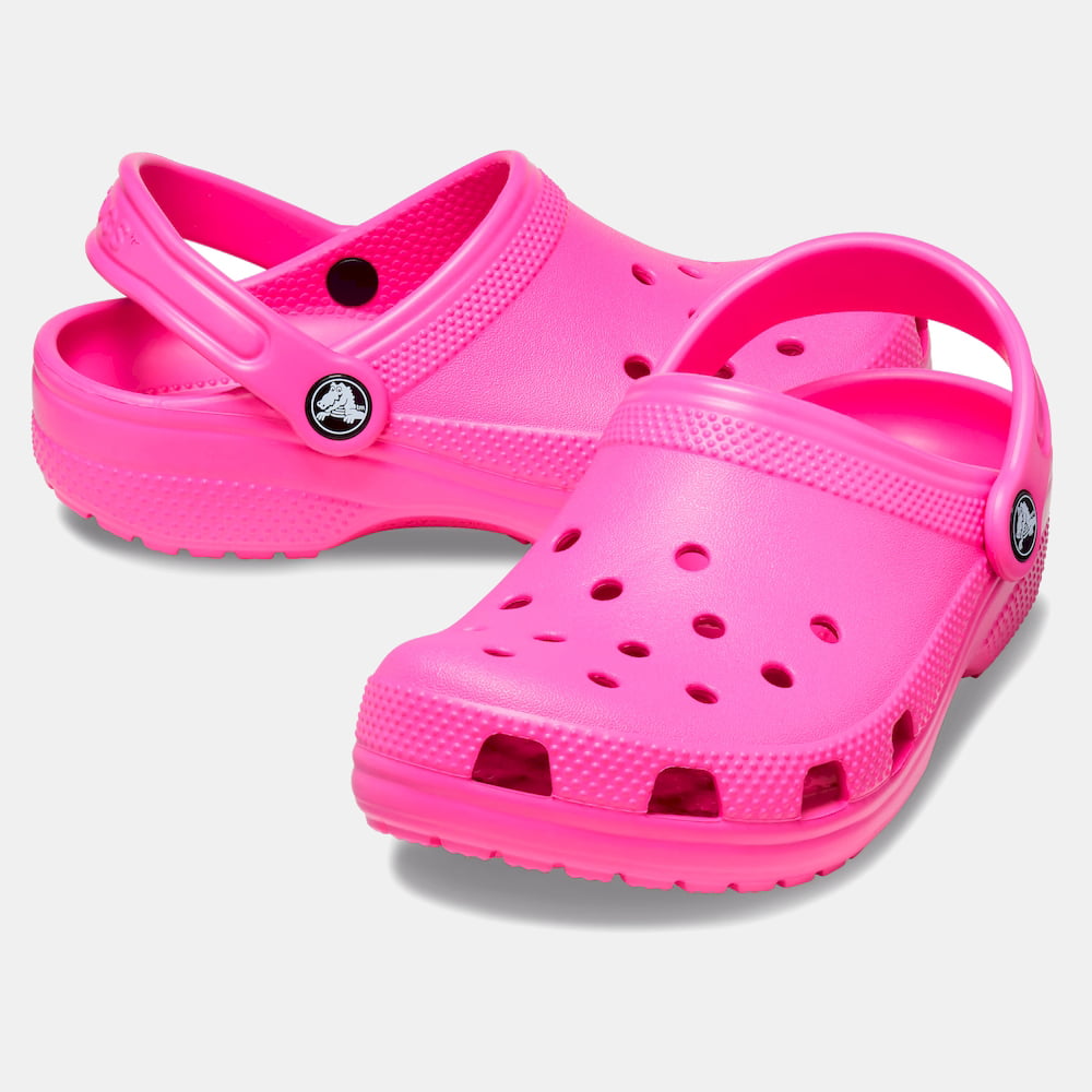 Crocs Sandálias Shoes Classickid Candy Pink Rosa Candy Shot4