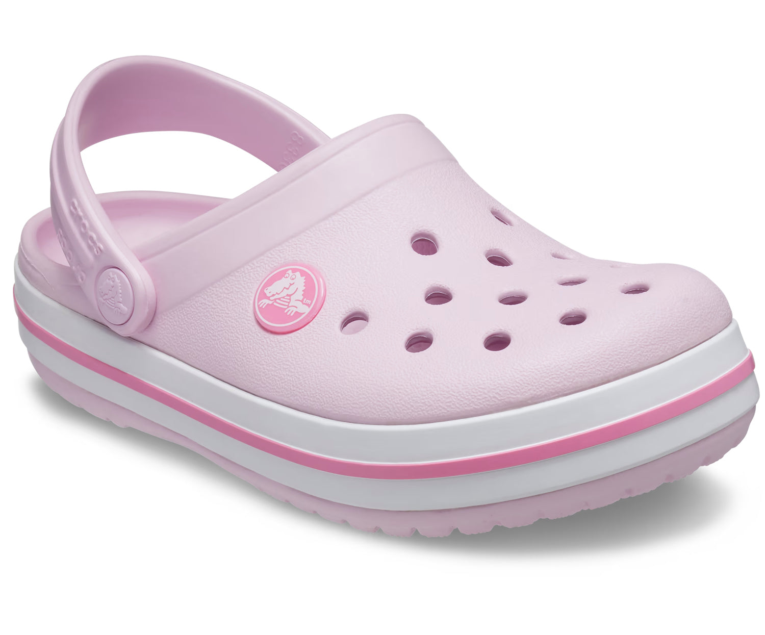 Crocs Sandálias Shoes Crocband Adult Pink Rosa_shot3