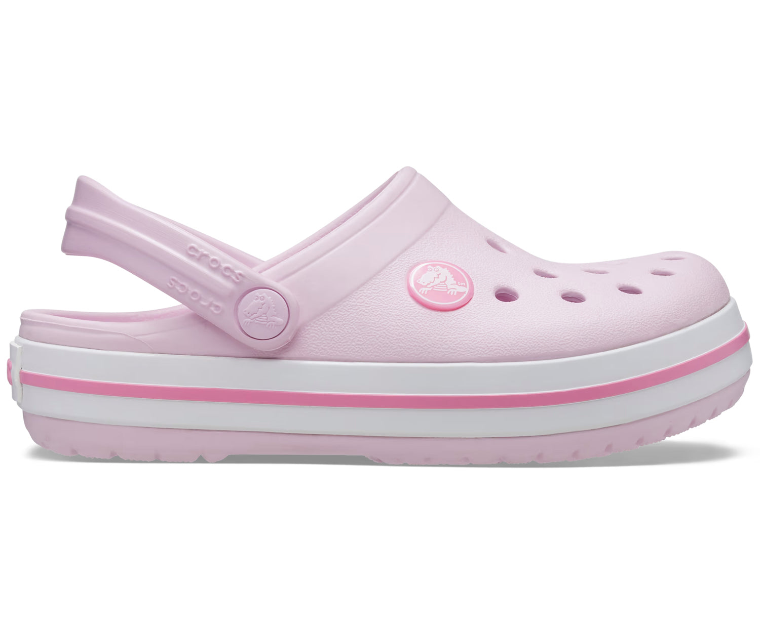 Crocs Sandálias Shoes Crocband Adult Pink Rosa_shot5