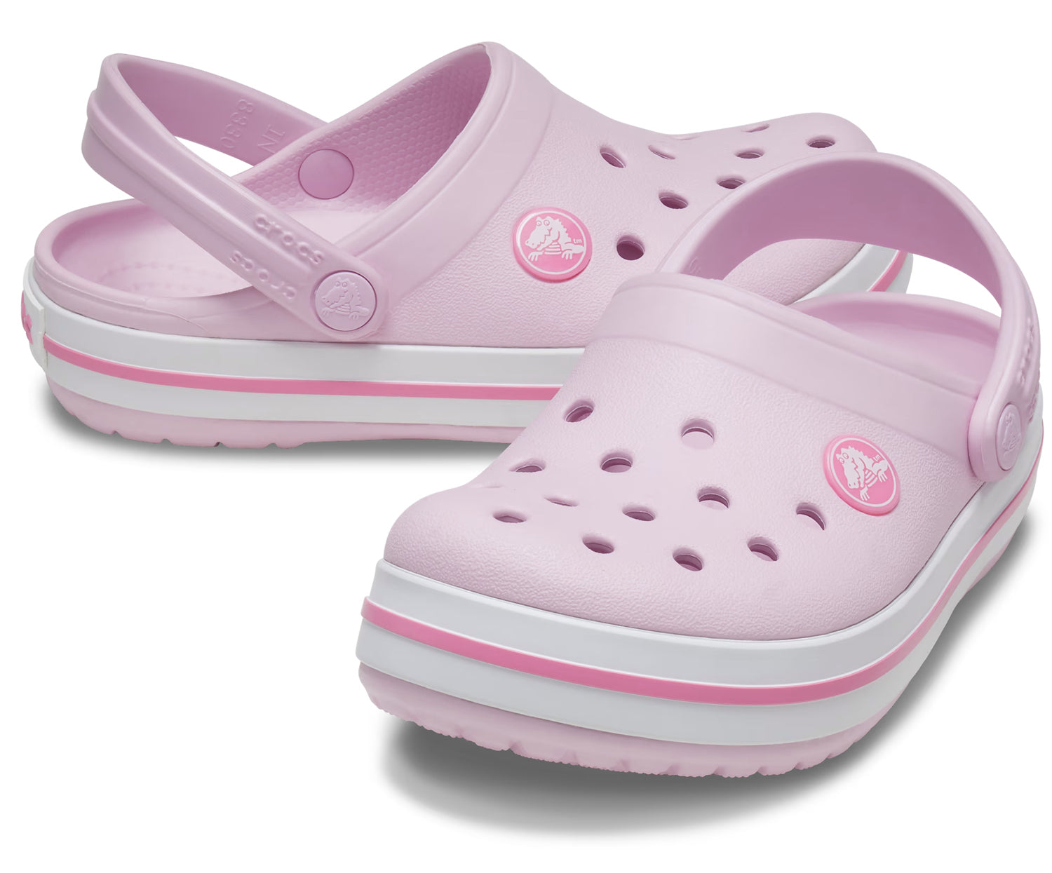 Crocs Sandálias Shoes Crocband Adult Pink Rosa_shot6