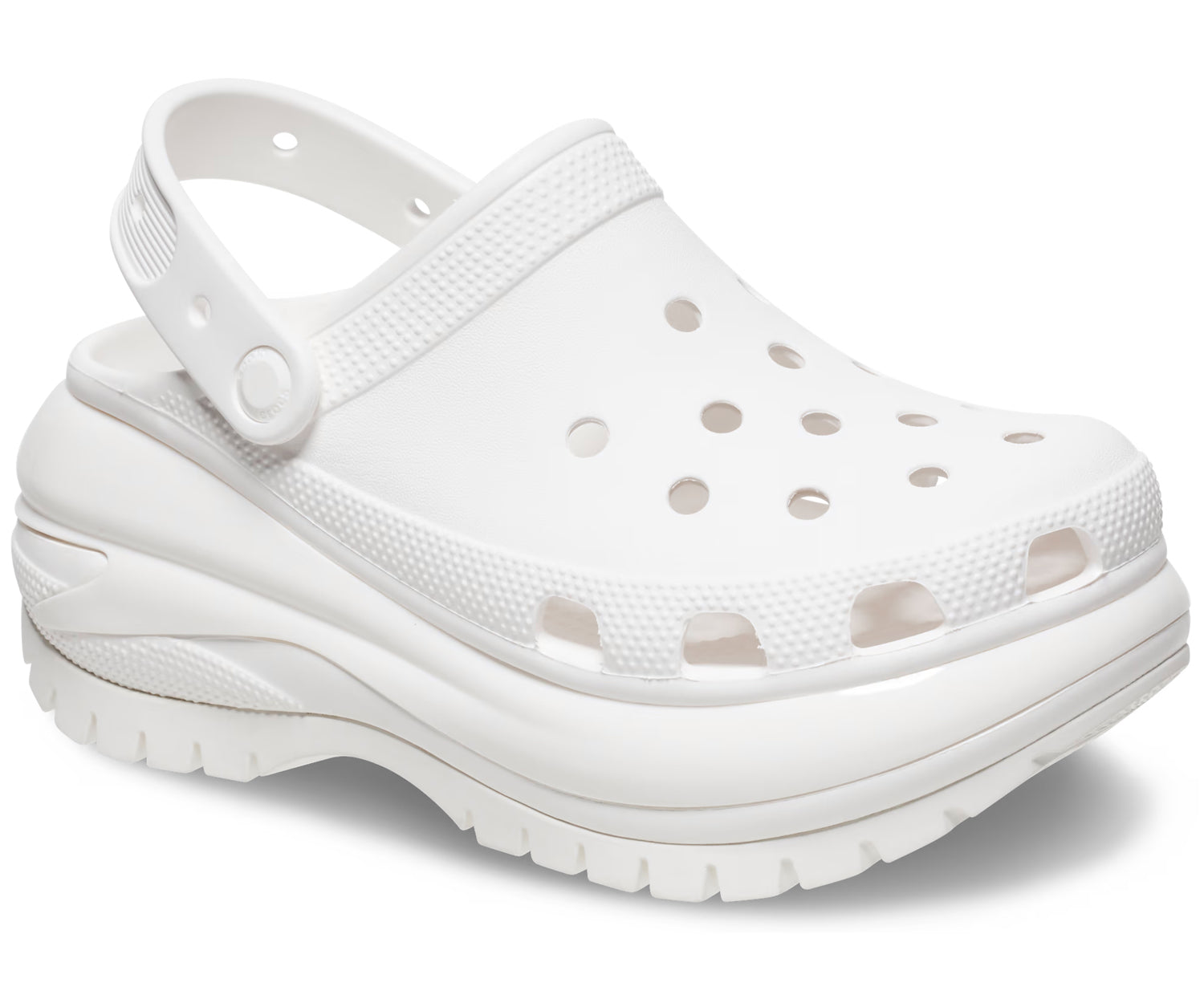 Crocs Sandálias Shoes Megacrush White Branco_shot3