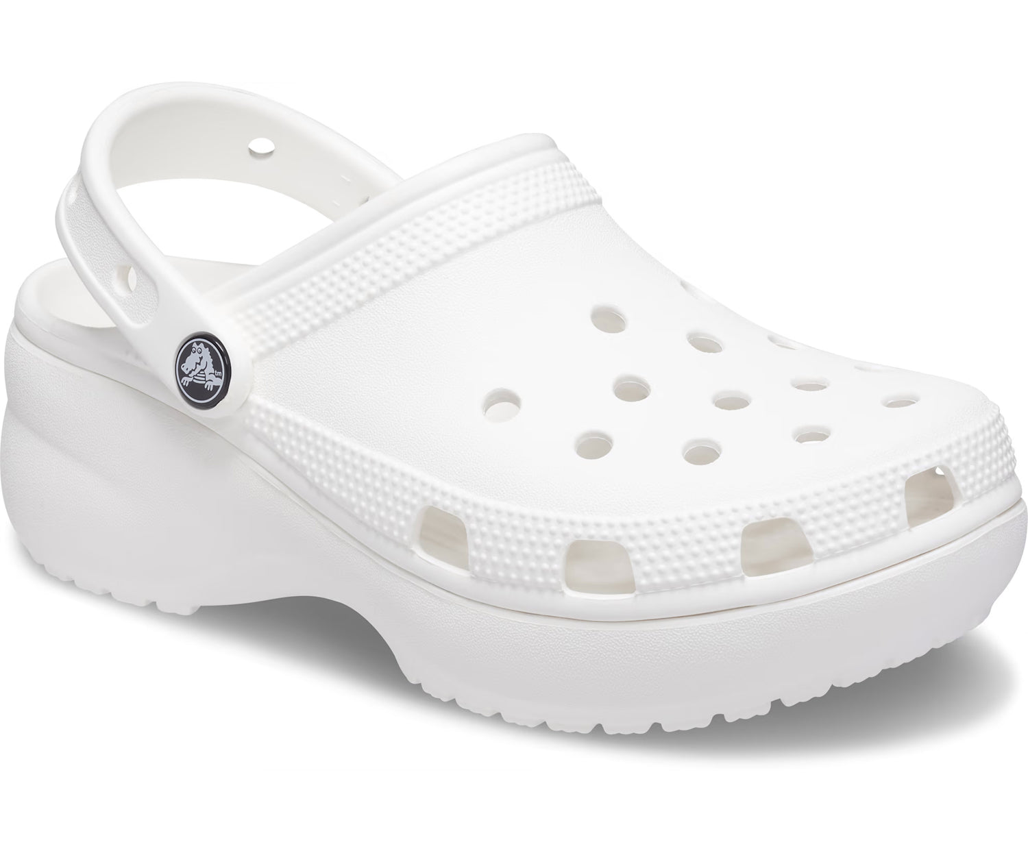 Crocs Sandalias Sandals Classic Platfo White Branco_shot3