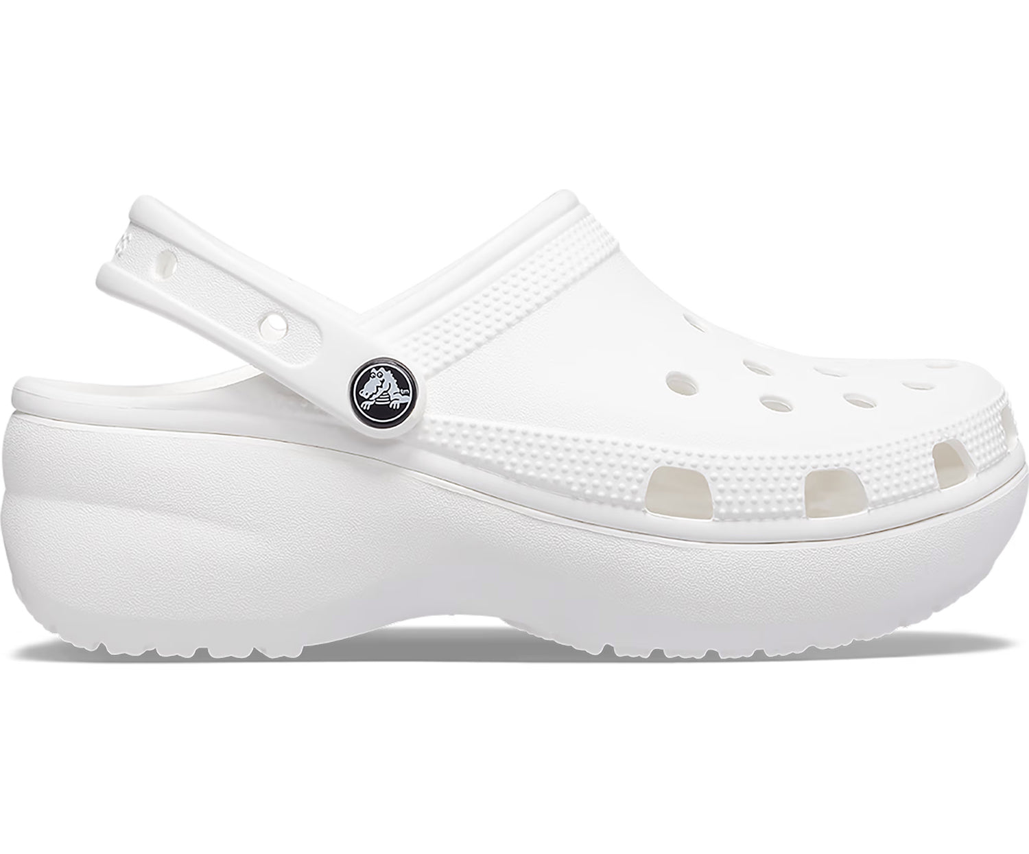 Crocs Sandalias Sandals Classic Platfo White Branco_shot5