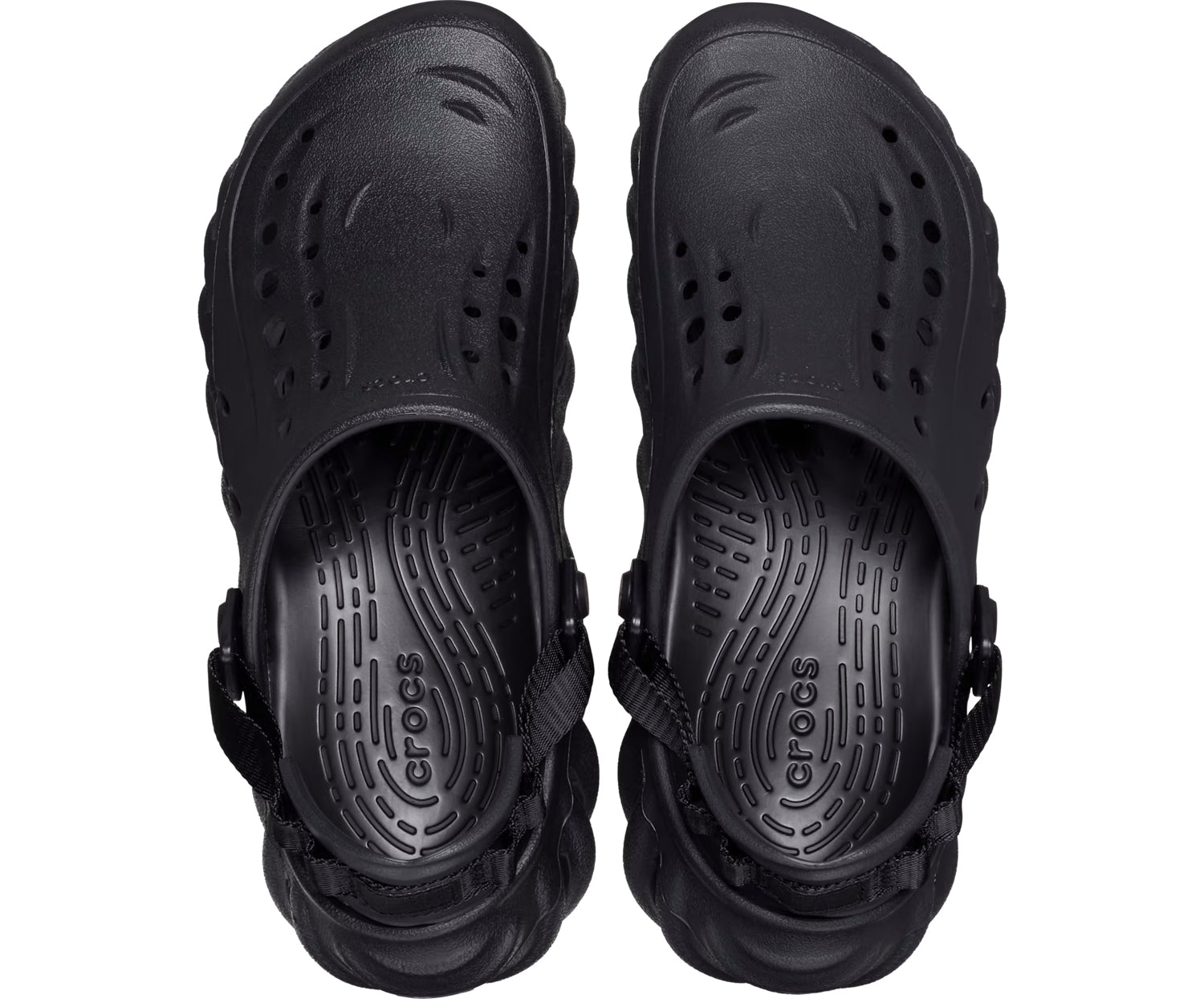 Crocs Sandalias Sandals Echo Black Preto_shot1