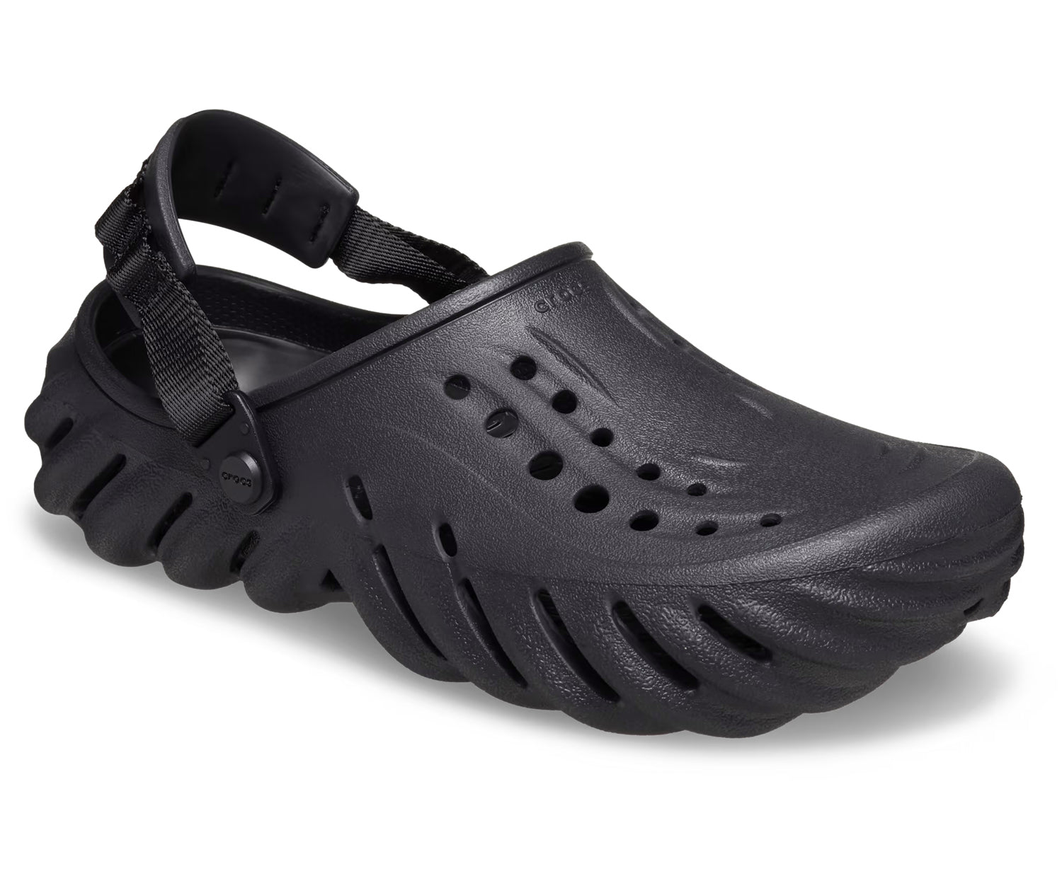 Crocs Sandalias Sandals Echo Black Preto_shot2
