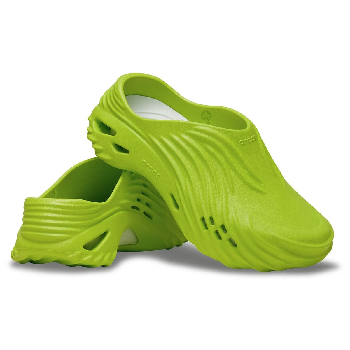 Crocs Sandalias Sandals Echo Wave Lime Lima_shot2