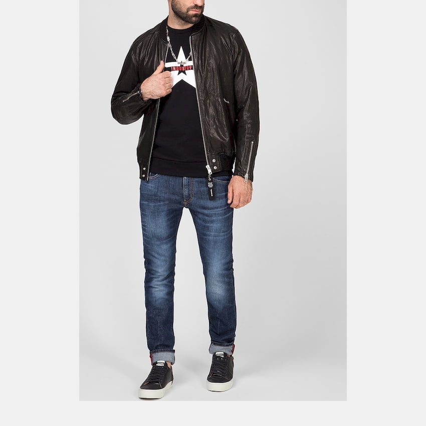 Diesel Blusão Jackets 00sudd 0eavi Black Preto Shot6