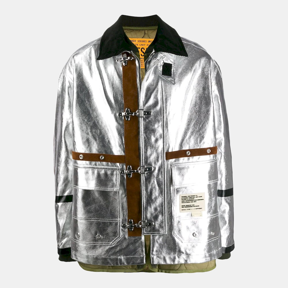 Diesel Blusão Jackets 00svzv 0iavc Silver Prata Shot1