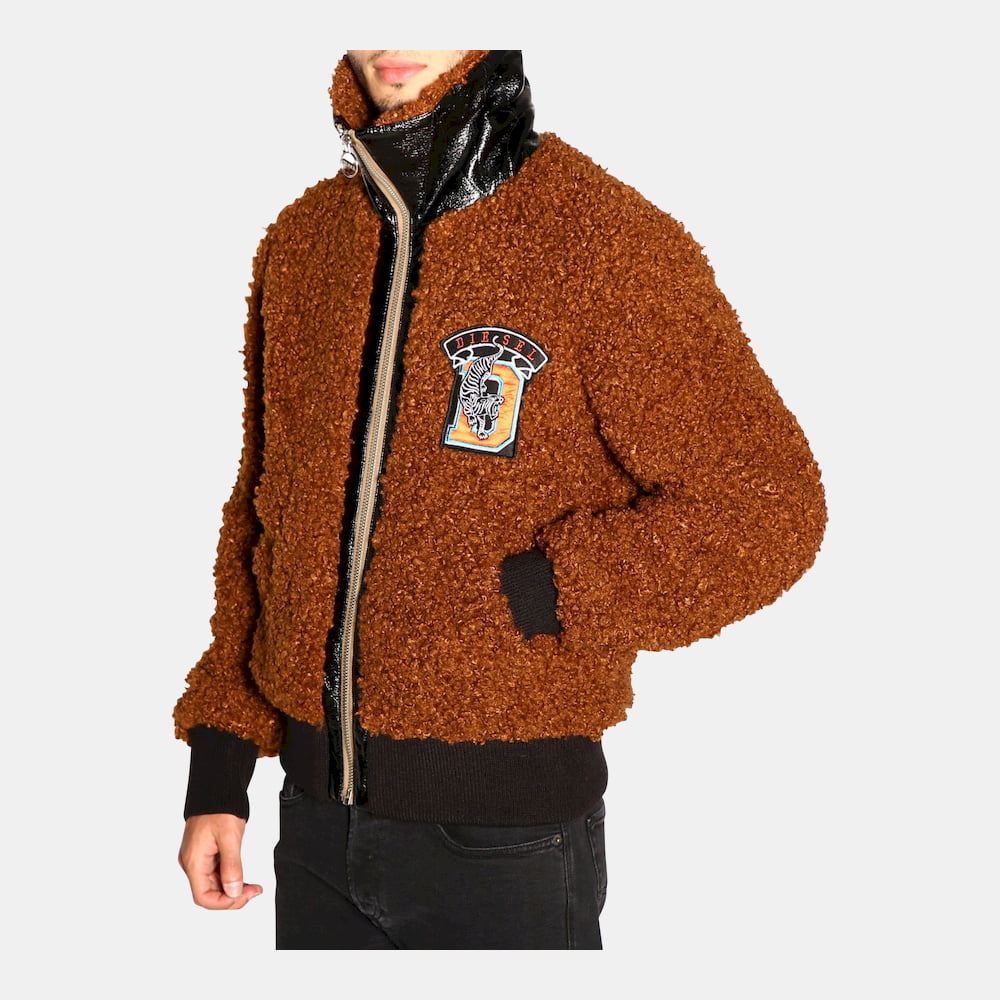 Diesel Blusão Jackets 00syhb 0savt Camel Camel Shot8