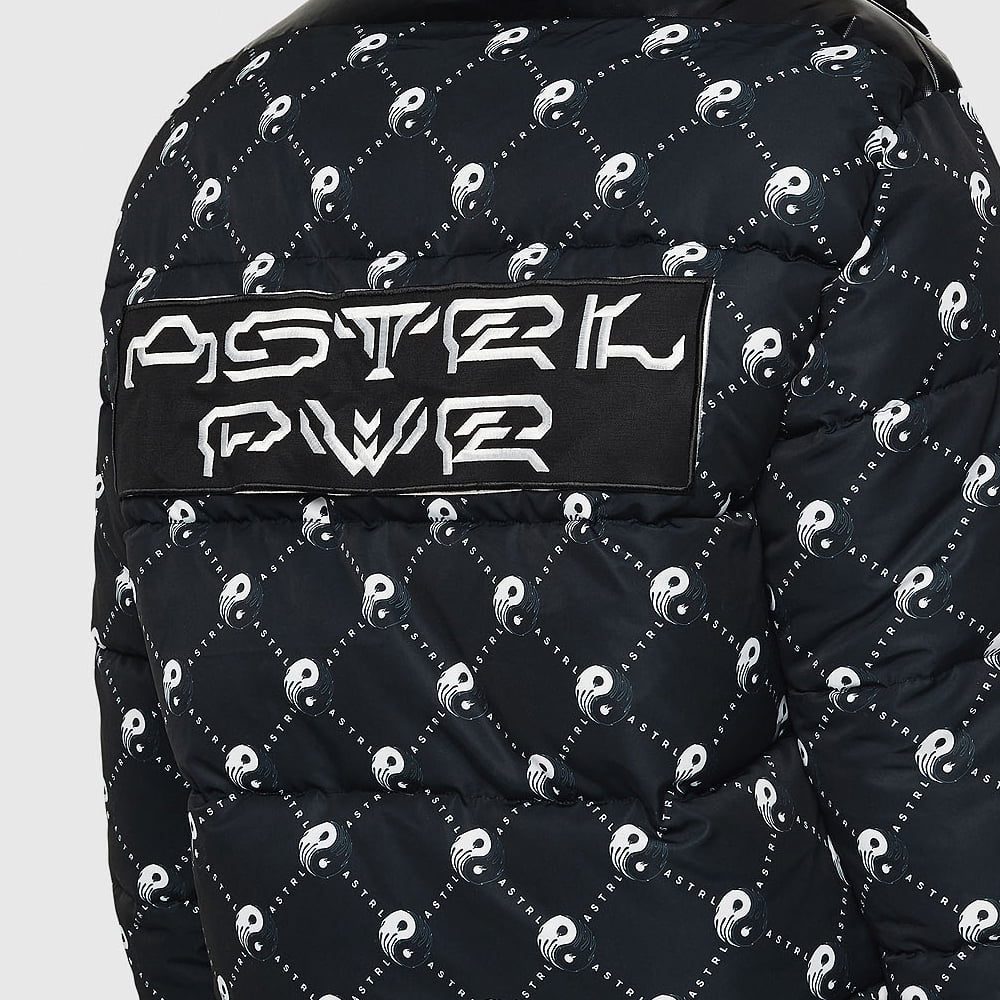 Diesel Blusao Jackets 00syif 0nazd Blk White Preto Branco Shot5