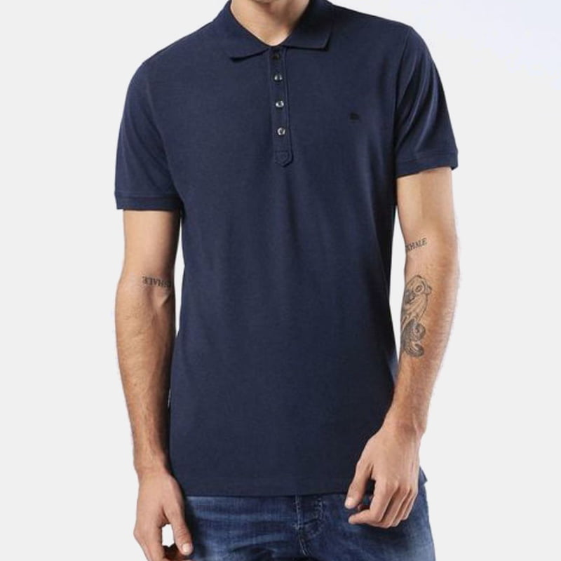 Diesel Polo 00sw2t Blue Azul Shot1