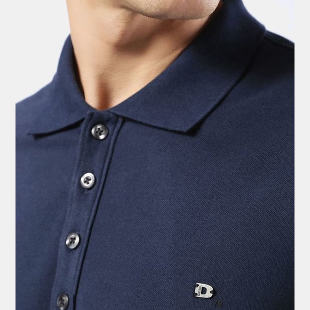 Diesel Polo 00sw2t Blue Azul Shot3