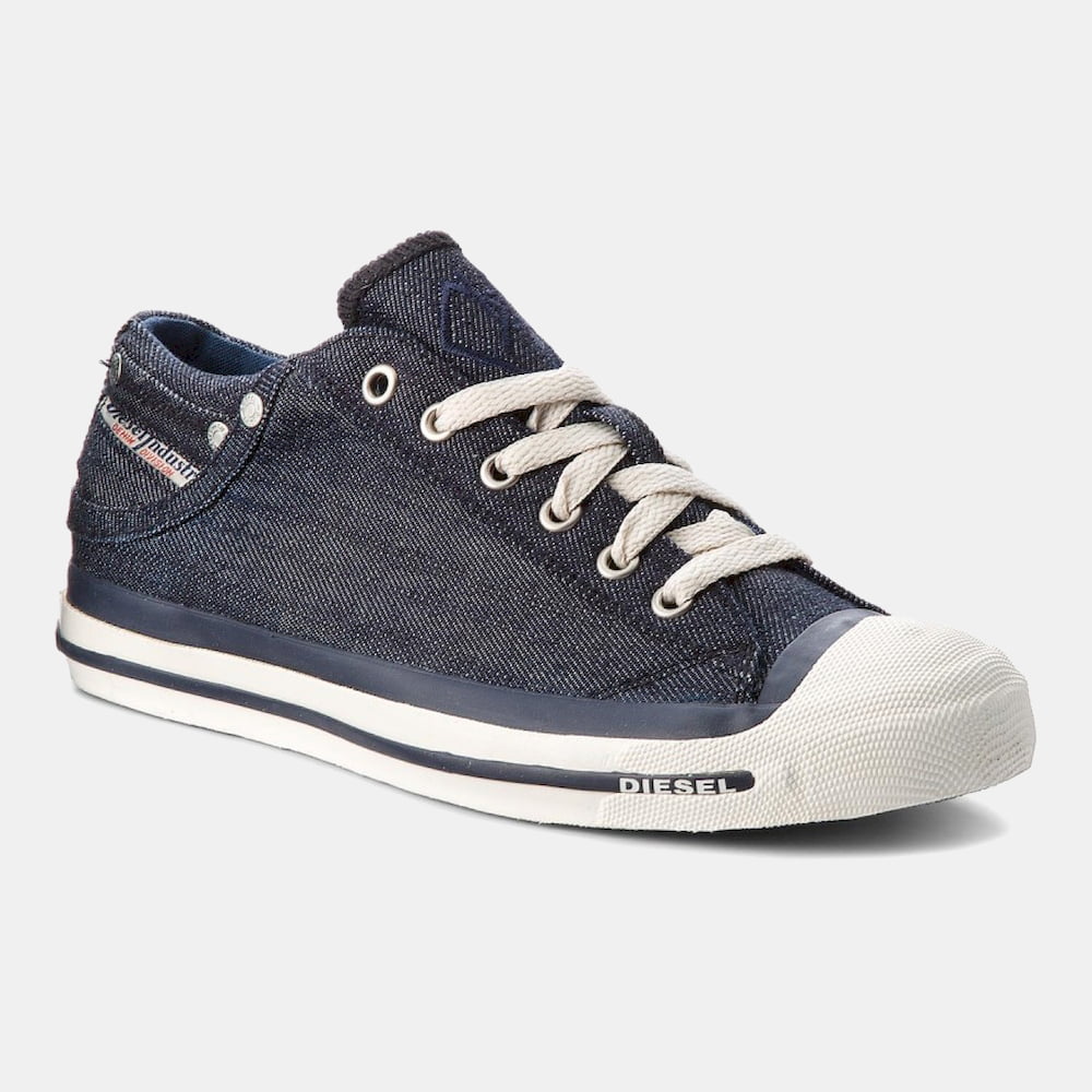 Diesel Sapatilhas Sneakers Shoes Exposure01 Dk.blue Azul Escuro Shot2