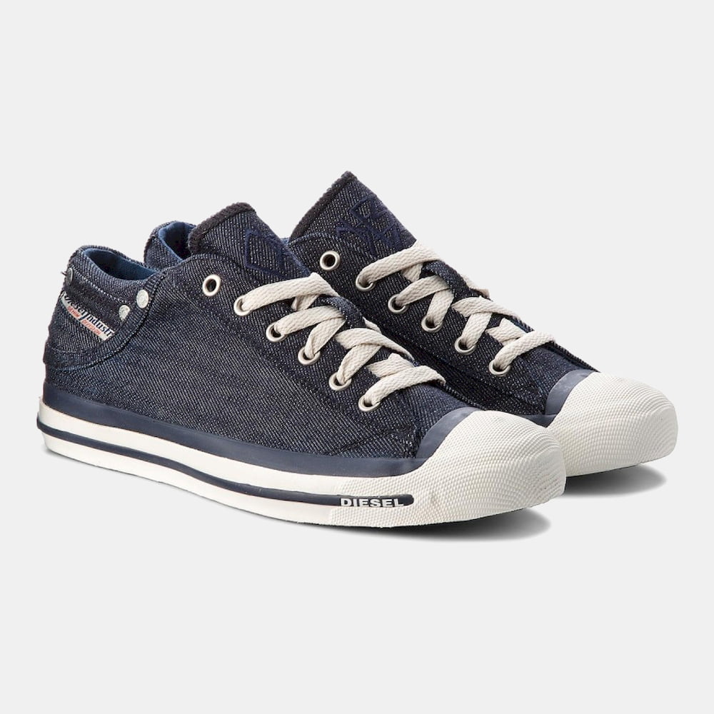 Diesel Sapatilhas Sneakers Shoes Exposure01 Dk.blue Azul Escuro Shot4