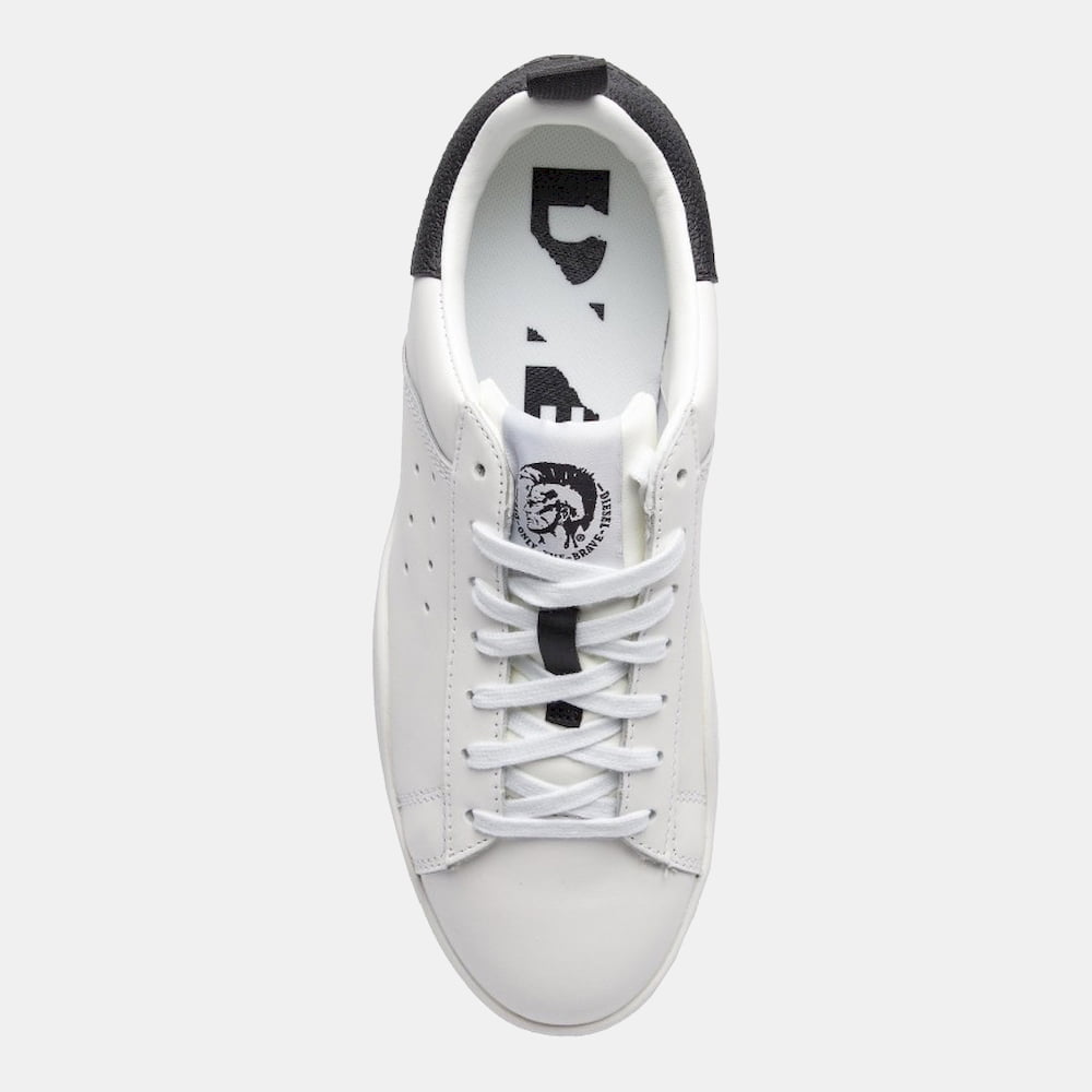 Diesel Sapatilhas Sneakers Shoes Y01748 P1729 Whi Black Branco Preto Shot8