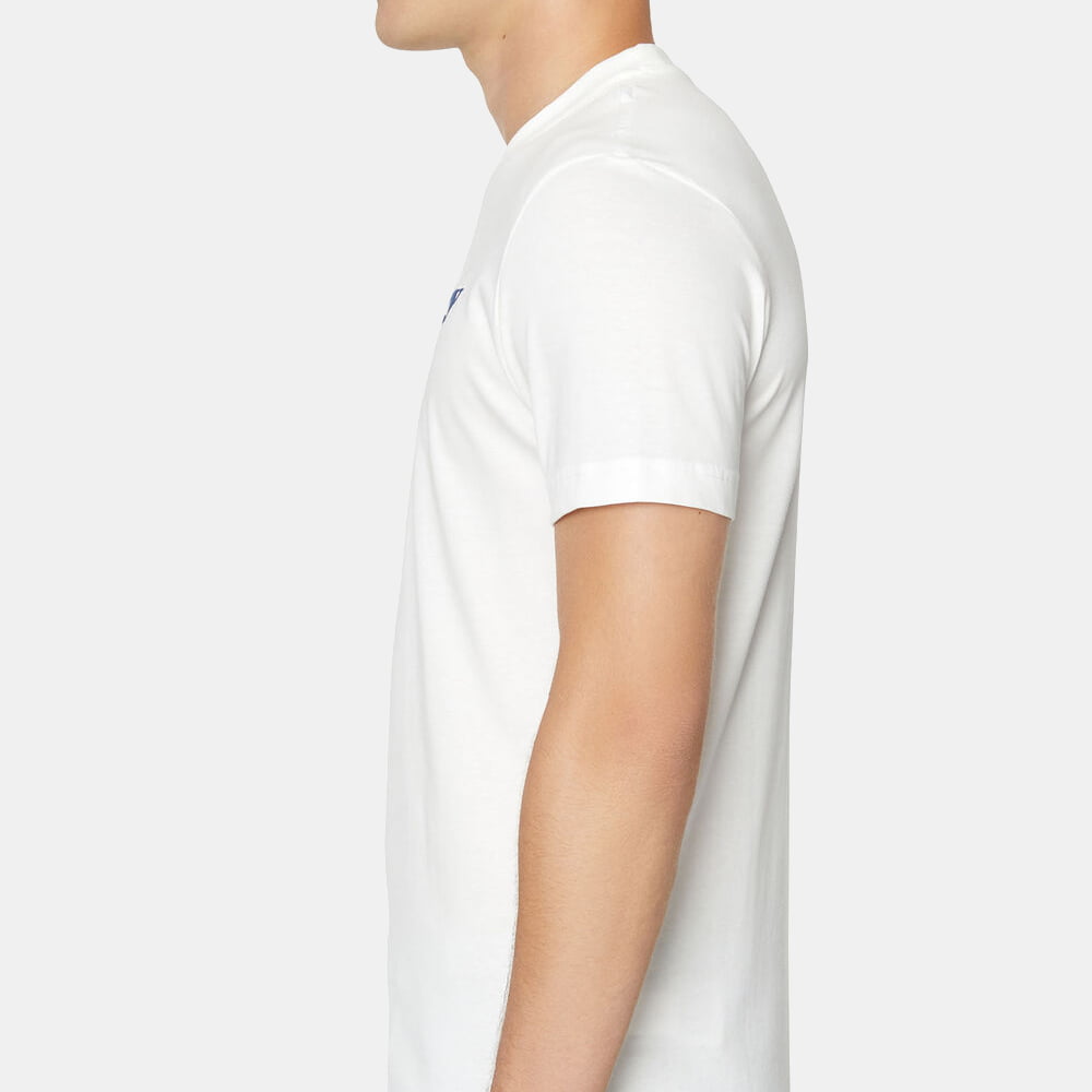 Diesel T Shirt A03741 0pita White Branco Shot9