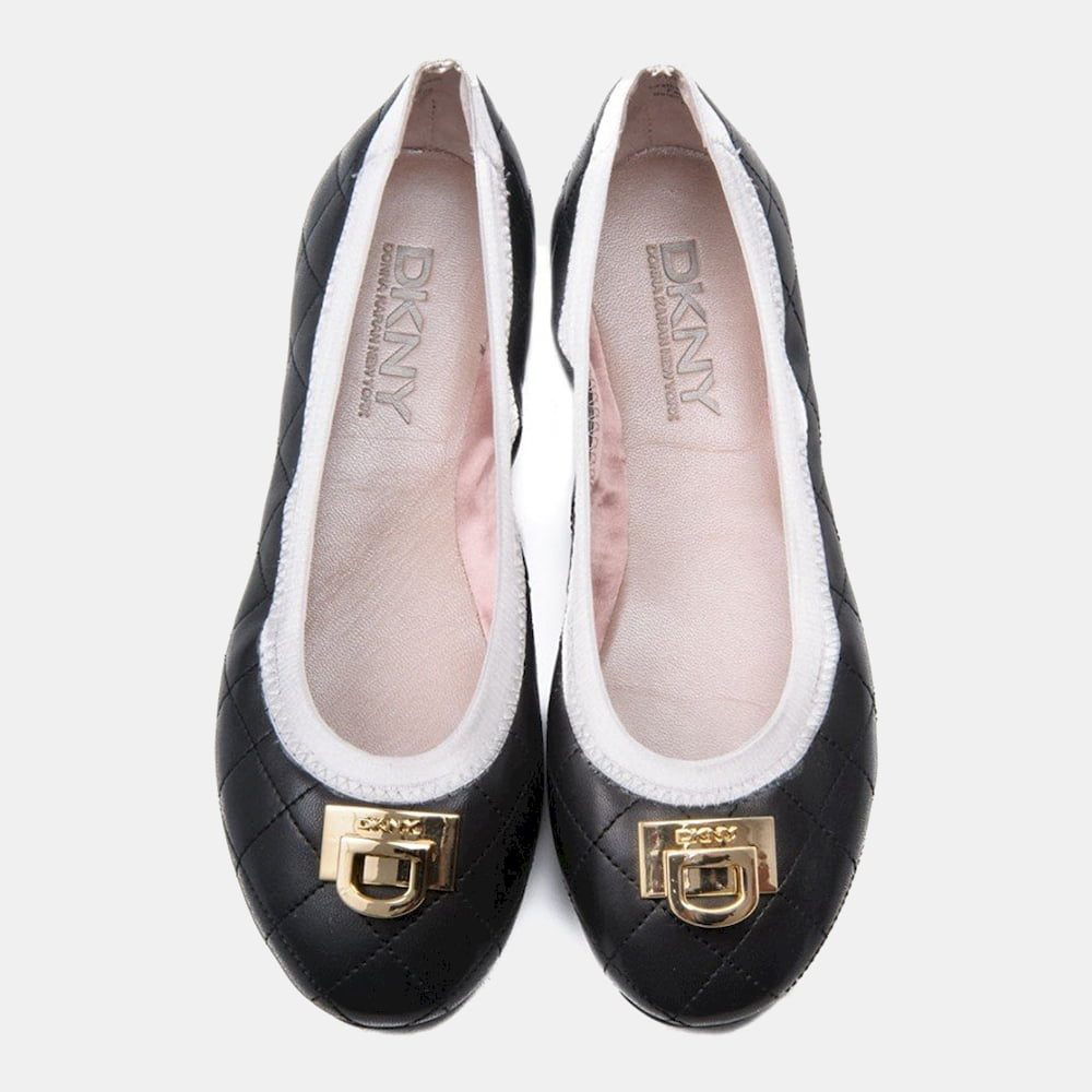 Dkny Sabrinas Ballet Flats Bellalogo+ Black Preto Shot8