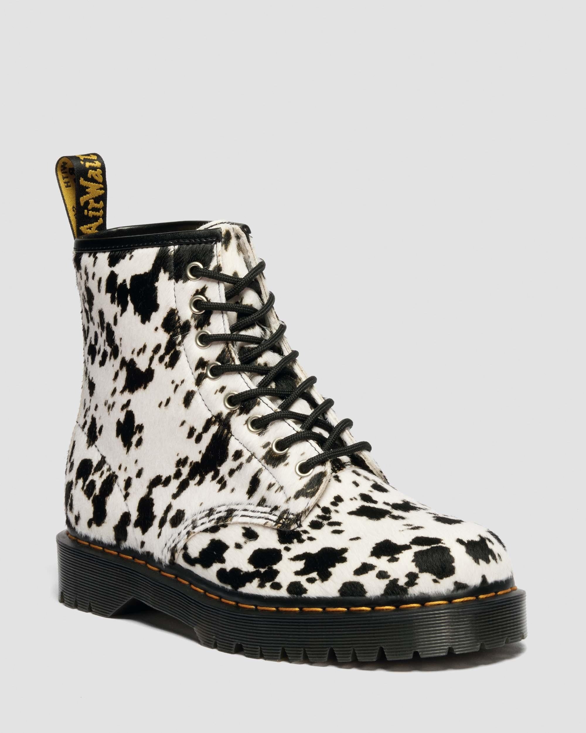 Dr Martens Botas Boots 1460 Bex Cream Blk Creme Preto_shot1
