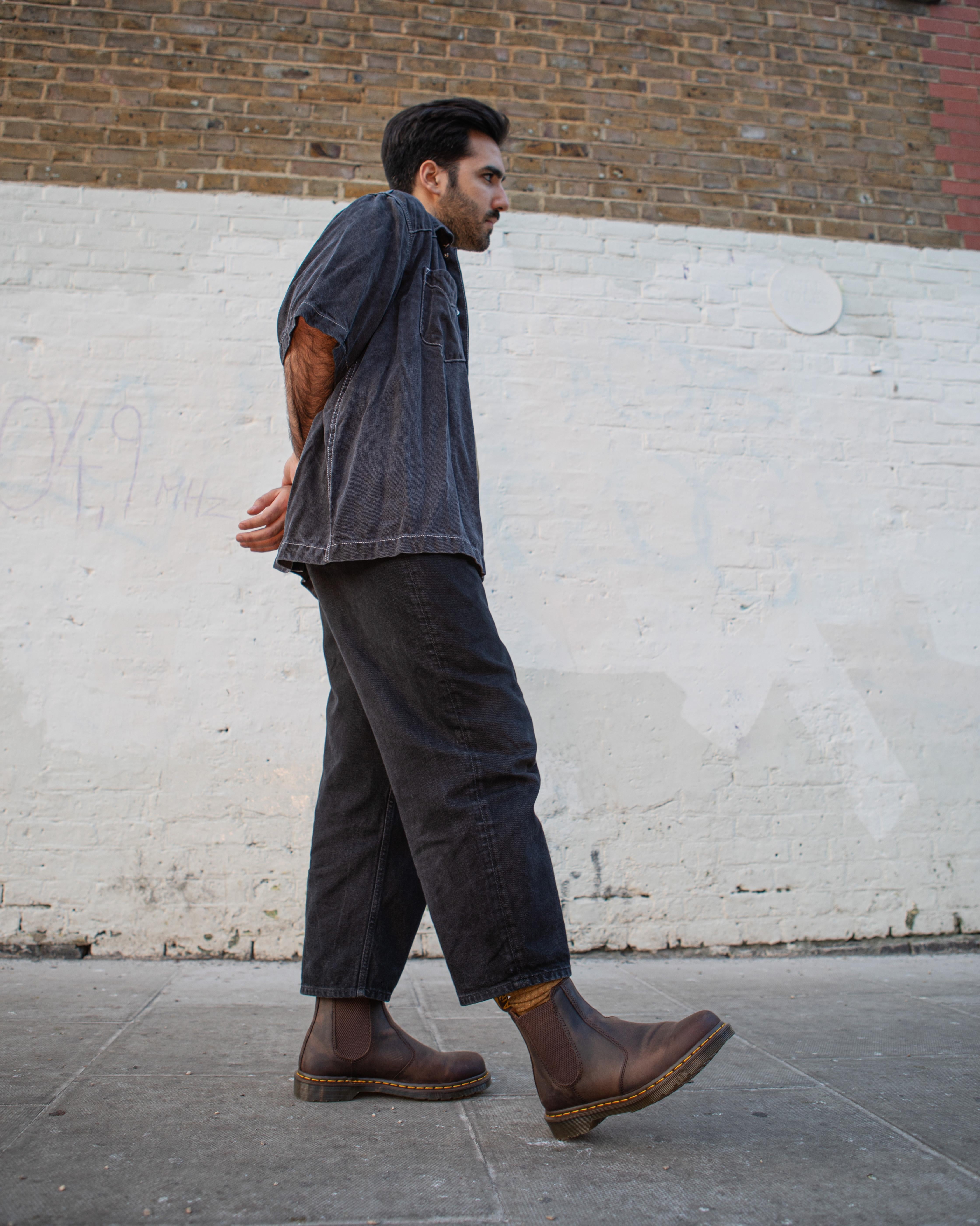 Dr Martens Botas Boots 2976 Ys Brown Castanho_shot4