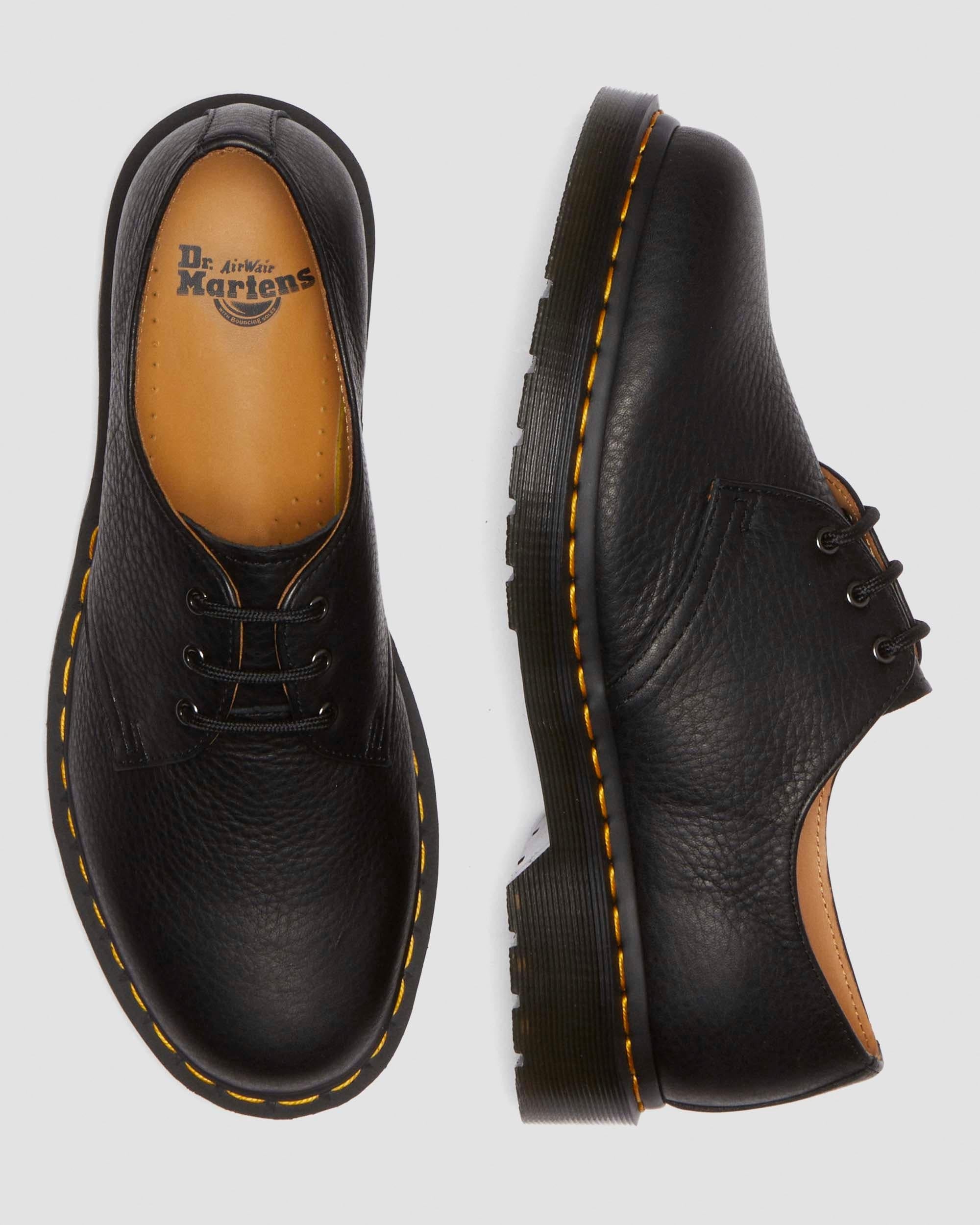 Dr Martens Sapatos Shoes 1461 Ambassado Black Soft Preto_shot6