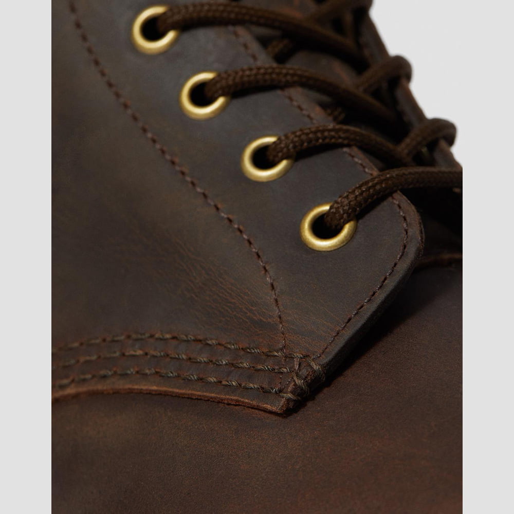 Dr.martens Botas Boots 1460 Crazy Brown Castanho Shot2