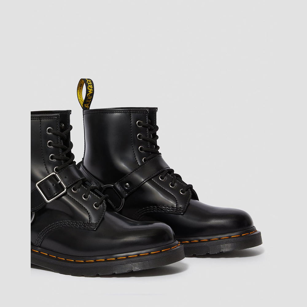 Dr.martens Botas Boots 1460 Harness Black Preto Shot3