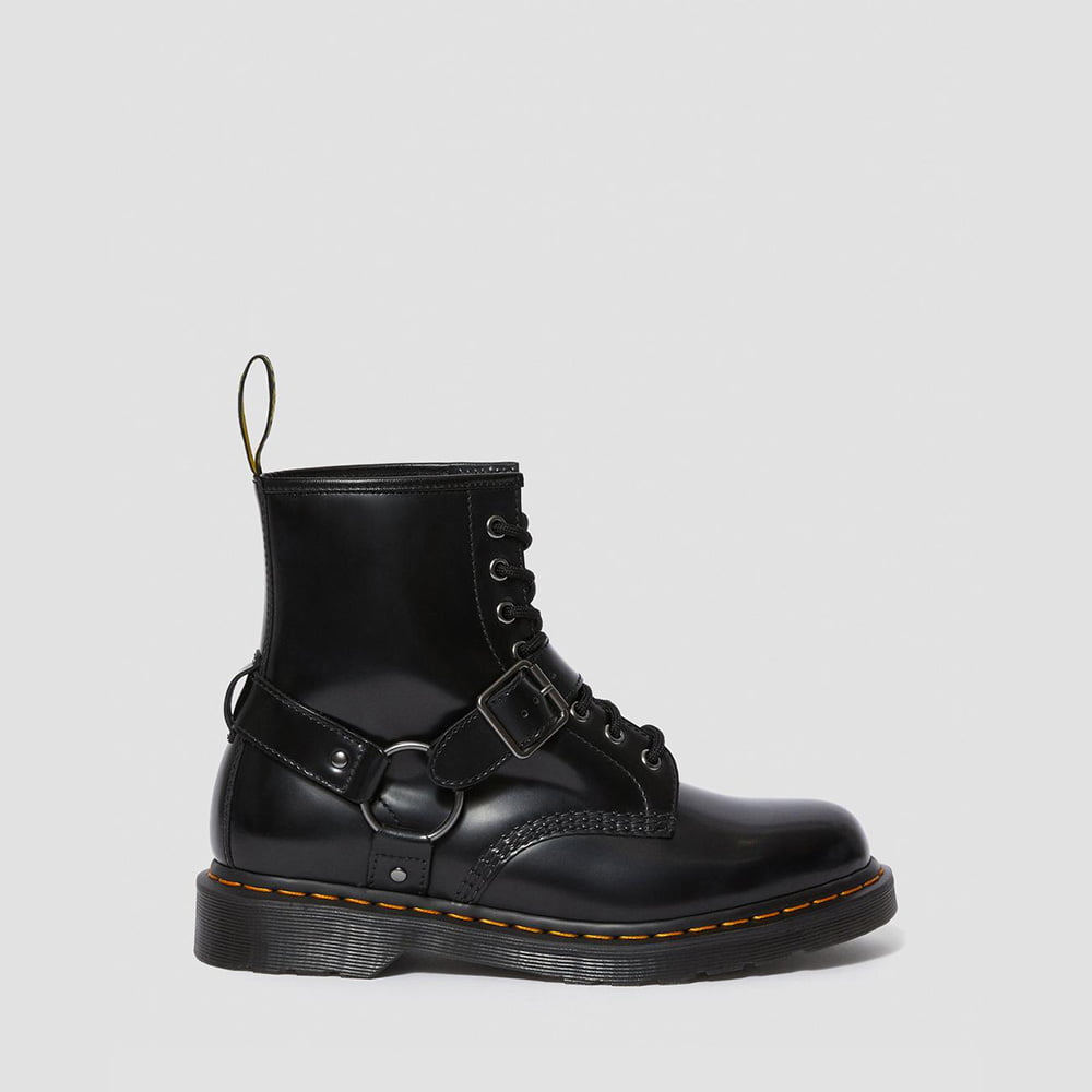 Dr.martens Botas Boots 1460 Harness Black Preto Shot5