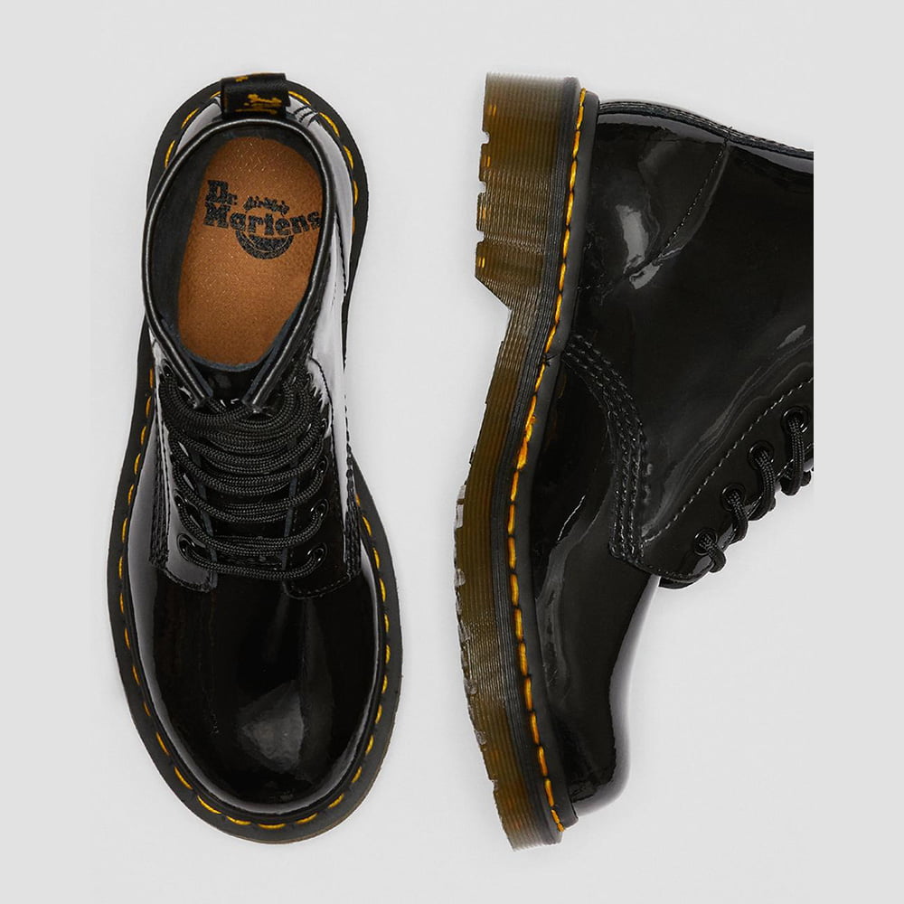 Dr.martens Botas Boots 1460 Paten Black Vern Preto Verniz Shot7