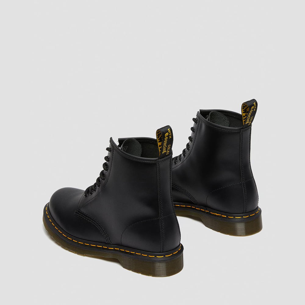 Dr.martens Botas Boots 1460 Smoot Black Preto Shot4