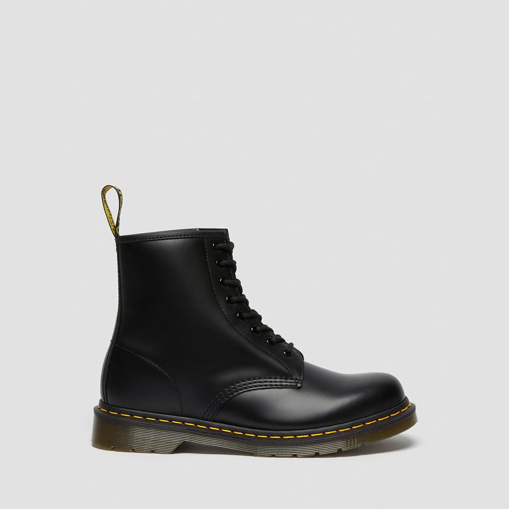 Dr.martens Botas Boots 1460 Smoot Black Preto Shot5