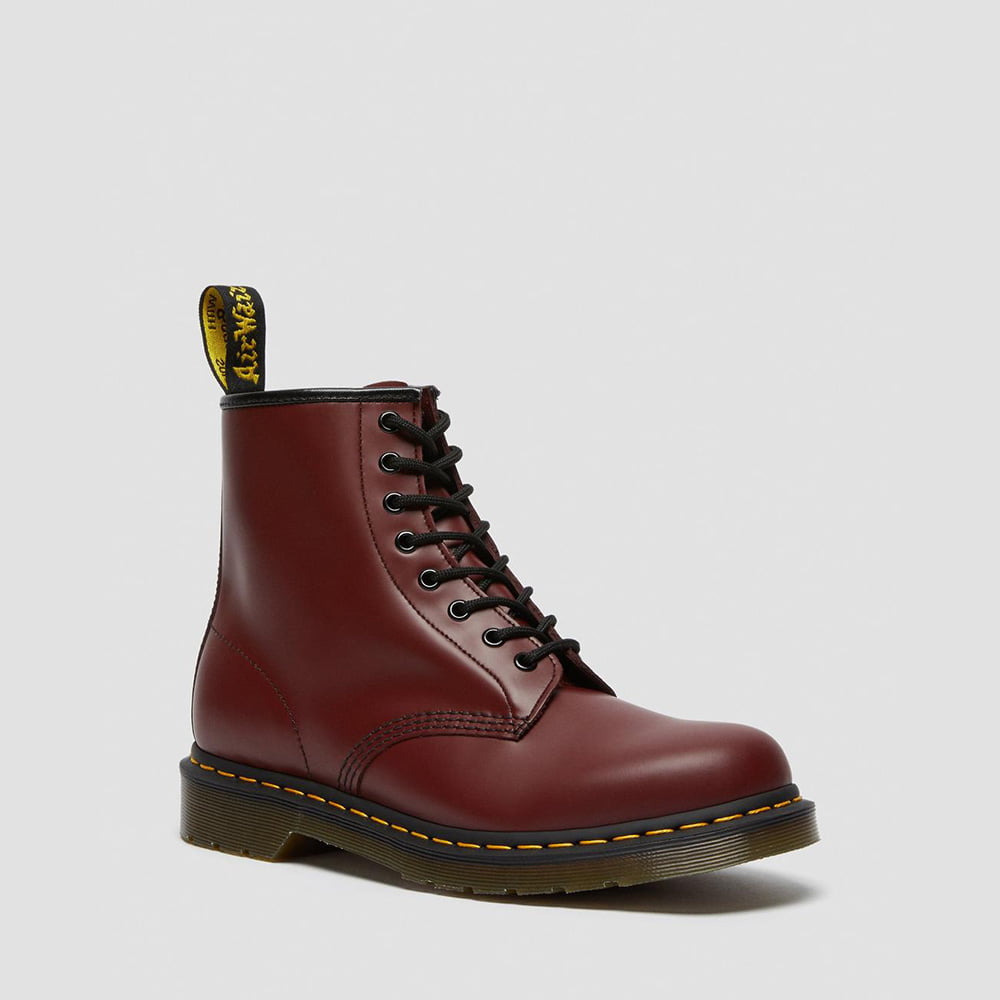 Dr.martens Botas Boots 1460 Smoot Cherry Vermelho Shot1